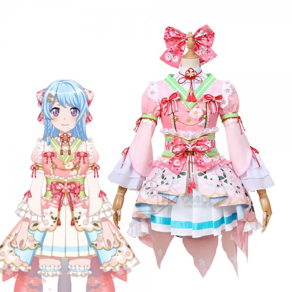 Anime Bang Dream Kanon Matsubara Dress Cosplay Cos...