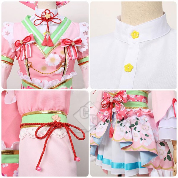 Anime Bang Dream Kanon Matsubara Dress Cosplay Costume