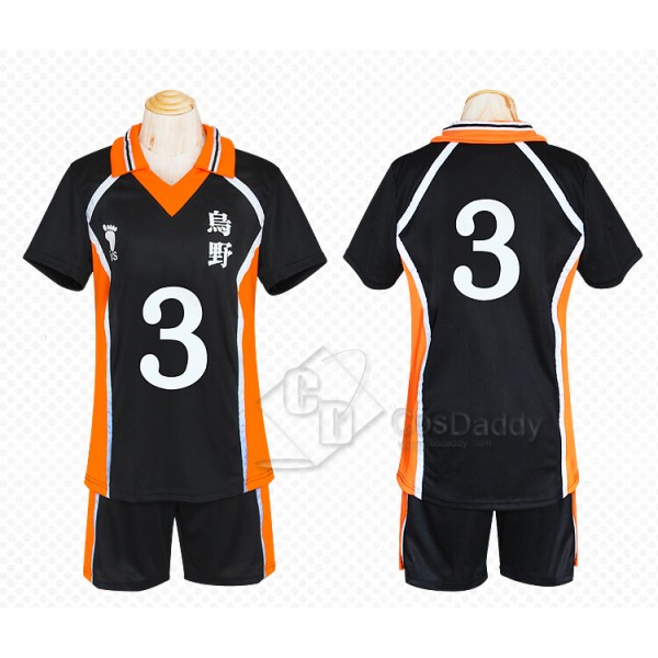 Best Haikyuu!! High School Sport Shirt Jacket Suit Uniform Cosplay Costume