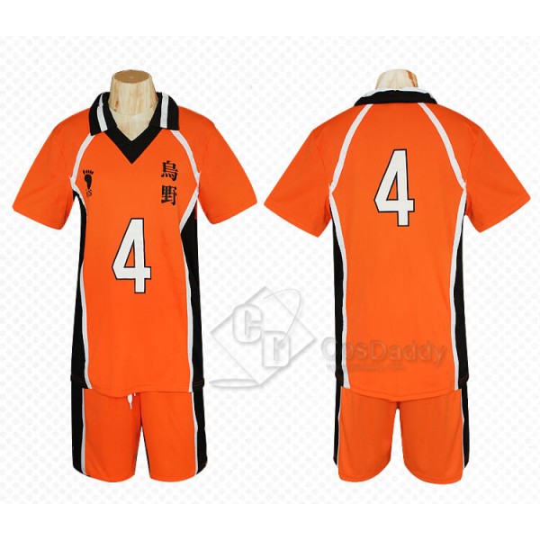 Best Haikyuu!! High School Sport Shirt Jacket Suit Uniform Cosplay Costume