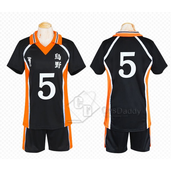 Best Haikyuu!! High School Sport Shirt Jacket Suit Uniform Cosplay Costume