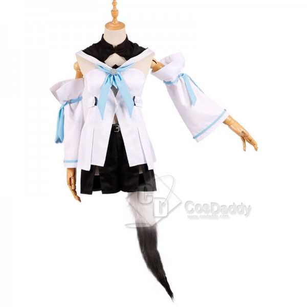 Best YouTuber Vtuber Shirakami Fubuki Cospaly Costume Guide