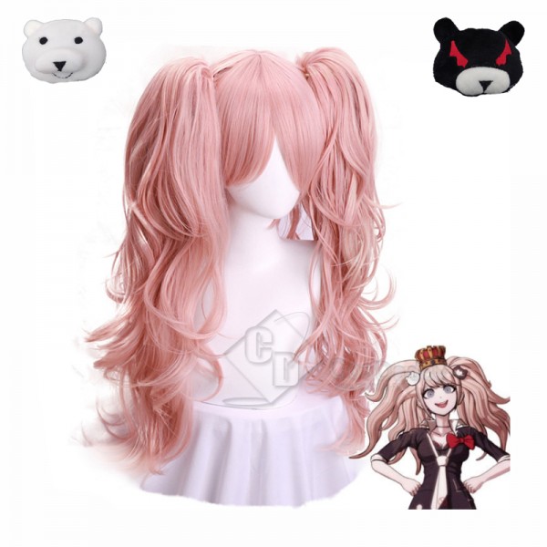 Danganronpa Junko Enoshima School Uniform Cosplay Costume Cosplay Wig