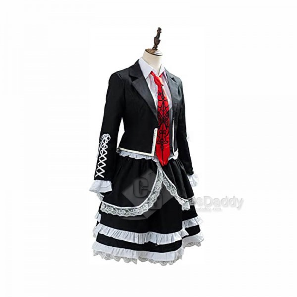 Danganronpa Celestia Ludenberg Lolita Dress School Uniform Cosplay Costume