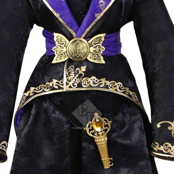 Adults Kids Disney Twisted Wonderland Azul Ashengrotto Geremonial Robes Full Set Outfit Cosplay Costume 