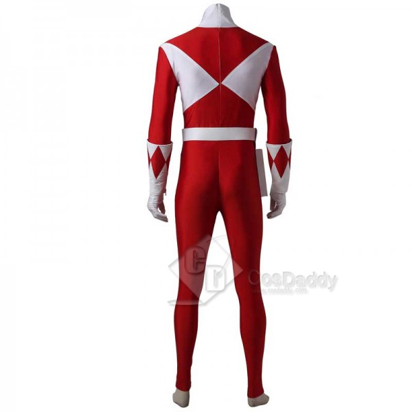 Mighty Morphin Power Rangers Red Ranger Cosplay Costume Full Set Boots