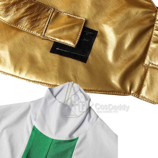 Mighty Morphin Power Rangers Green Ranger Zentail Jumpsuit Bodysuit Boots Cosplay Costume