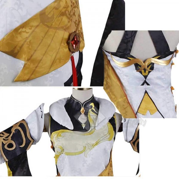 2020 New Game Genshin Impact Ningguang Original Version Cosplay Costume