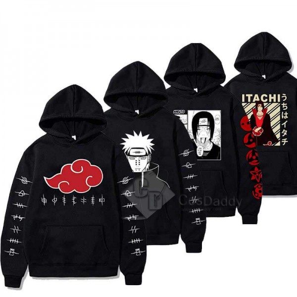 Adults Anime Naruto 3D Printed Hoodie Pullover Jac...