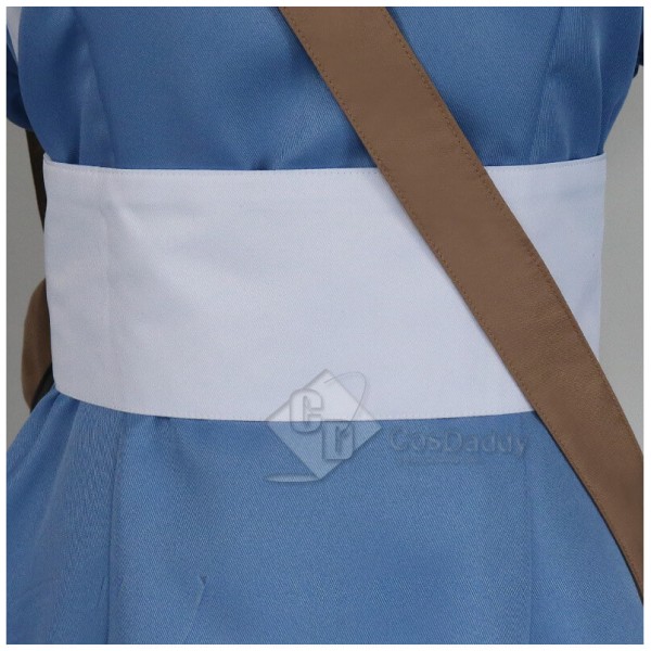 Avatar: The Last Airbender Katara Blue Dress Outfit Full Set Cosplay Costume