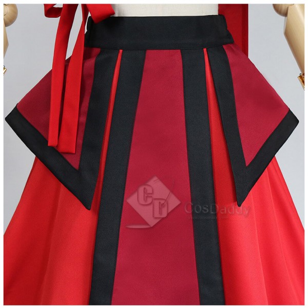 Best Avatar: The Last Airbender Katara Red Dress Cosplay Costume For Sale