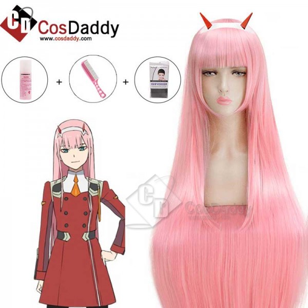 Darling in the Franxx Zero Two 002 Cosplay Wig for...