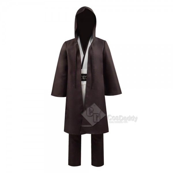 Kids Star Wars Obi-Wan Kenobi Jedi Tunic Full Set Outfit Cosplay Costume For Sale 