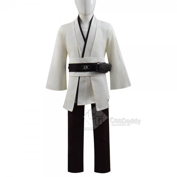 Kids Star Wars Obi-Wan Kenobi Jedi Tunic Full Set Outfit Cosplay Costume For Sale 