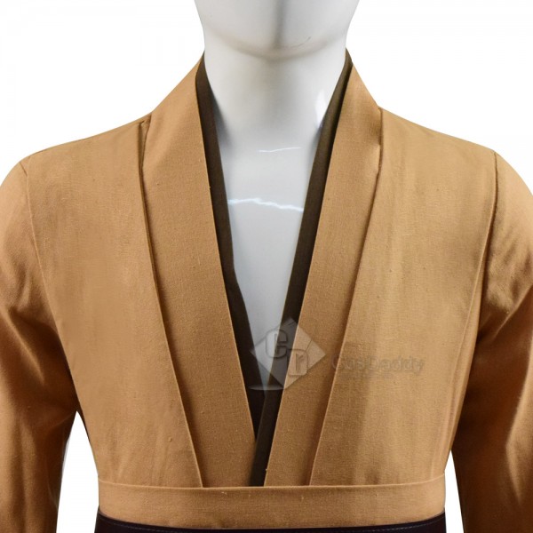 Best Kids Star Wars Obi-Wan Kenobi Jedi Tunic Robe Cloak Cosplay Costume 