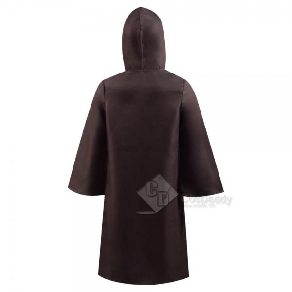 Best Kids Star Wars Obi-Wan Kenobi Jedi Tunic Robe Cloak Cosplay Costume 