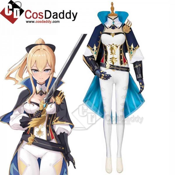 Best Game Genshin Impact Jean Cape Full Set Cosplay Costume Deluxe Version Outfit