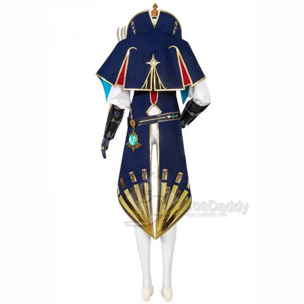 Best Game Genshin Impact Jean Cape Full Set Cosplay Costume Deluxe Version Outfit