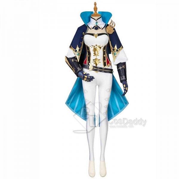 Best Game Genshin Impact Jean Cape Full Set Cosplay Costume Deluxe Version Outfit