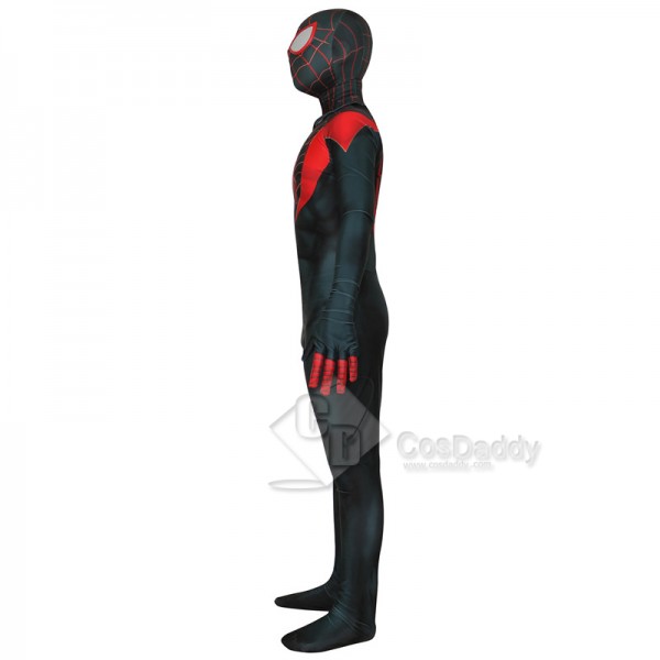 Spider-Man Cosplay Suit Kids Adults Miles Morales Ultimate Spider-Man Zentai Bodysuit Cosplay Costume   