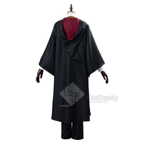 Best Harry Potter Hermione Cosplay Costume School Uniform Robe Cloak Deluxe Version Outfit For Sale  