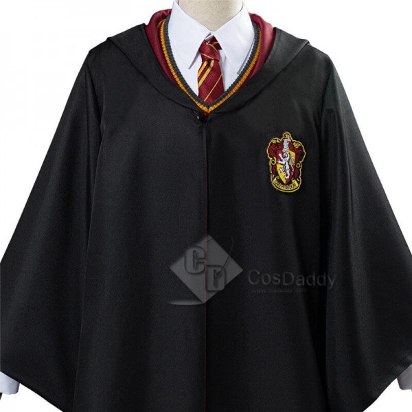 Best Harry Potter Hermione Cosplay Costume School Uniform Robe Cloak Deluxe Version Outfit For Sale  