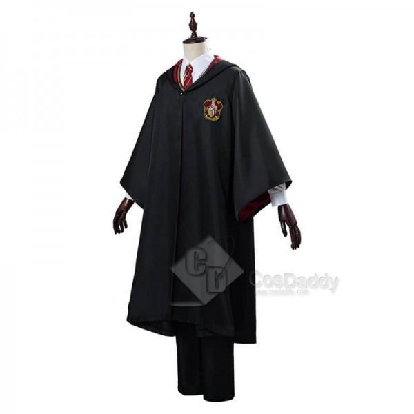 Best Harry Potter Hermione Cosplay Costume School Uniform Robe Cloak Deluxe Version Outfit For Sale  