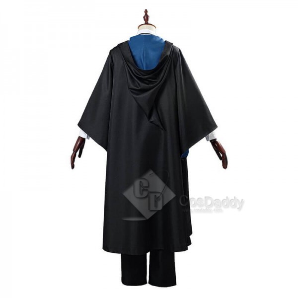 CosDaddy Harry Potter Luna Lovegood Ravenclaw School Uniform Robe Cloak Cosplay Costume 