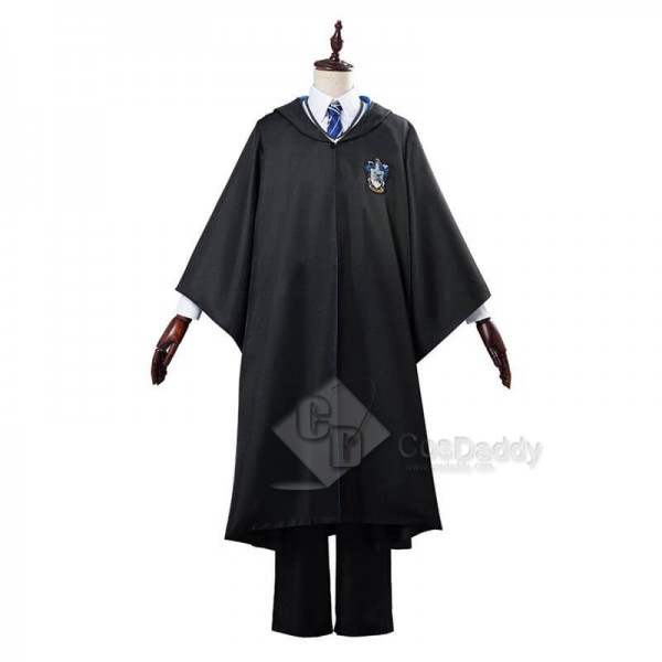 CosDaddy Harry Potter Luna Lovegood Ravenclaw School Uniform Robe Cloak Cosplay Costume 