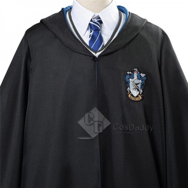 CosDaddy Harry Potter Luna Lovegood Ravenclaw School Uniform Robe Cloak Cosplay Costume 