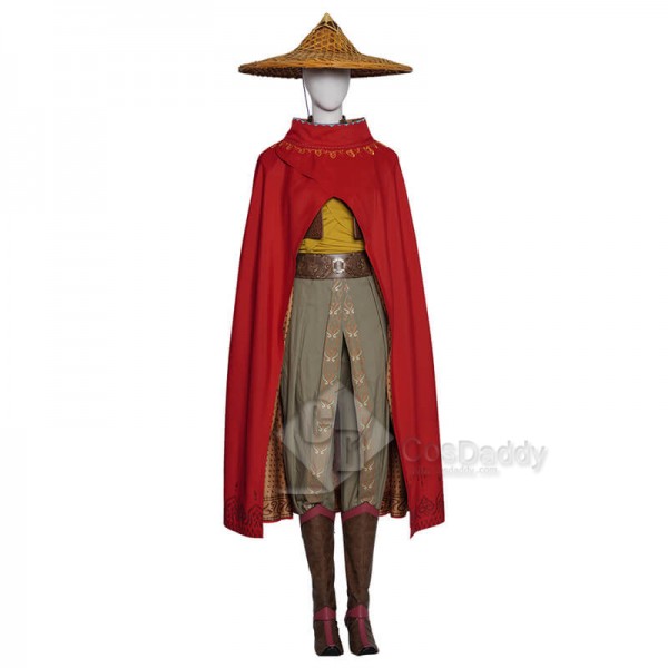 CosDaddy Raya And The Last Dragon Raya Battle Suit Cosplay Costume 