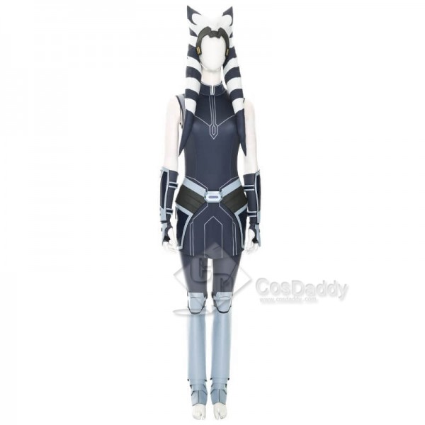 Star Wars The Clone Wars Ahsoka Tano Suit Cosplay Costume