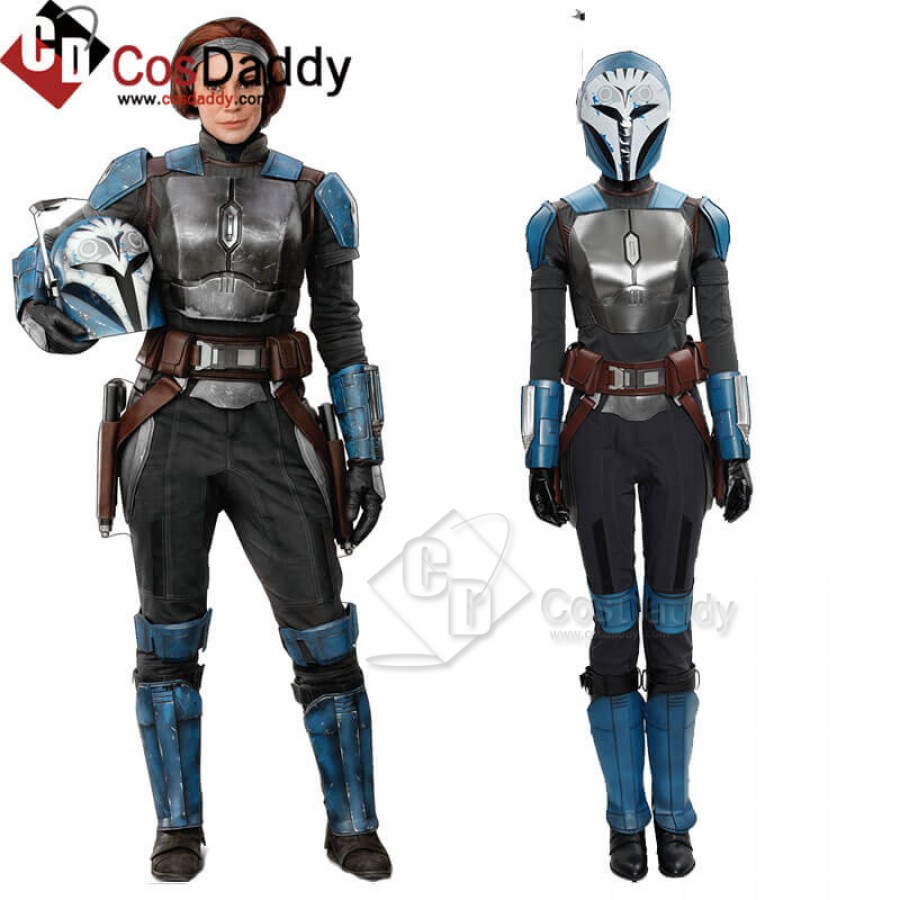 Star Wars The Mandalorian Bo Katan Kryze Halloween Carnival Outfit Full Set Cosplay Costume