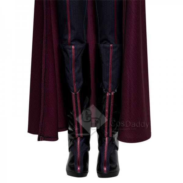 Wanda New Costume Suit 2021 WandaVision New Scarlet Witch Cosplay Halloween Superheroine