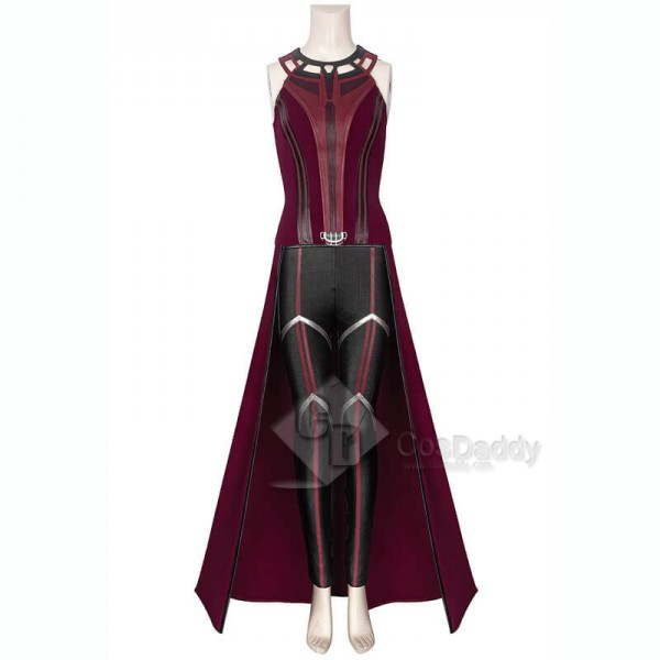 2021 WandaVision New Scarlet Witch Cosplay Suit Wanda Maximoff Cosplay Costume