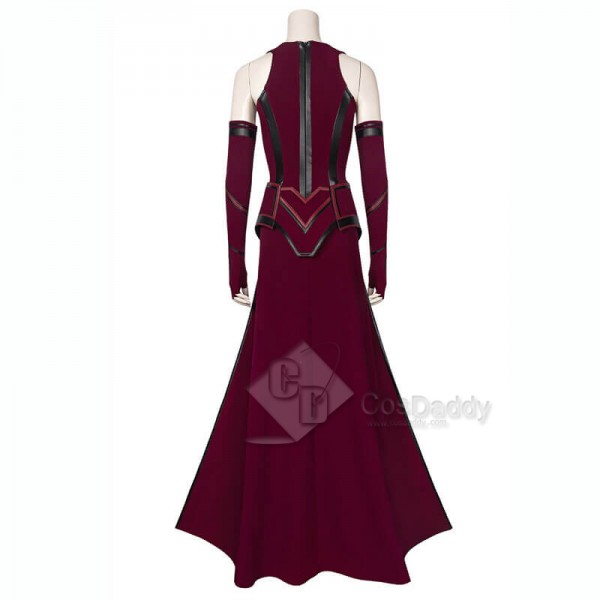 2021 WandaVision New Scarlet Witch Cosplay Suit Wanda Maximoff Cosplay Costume