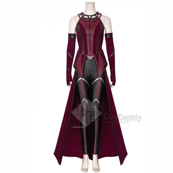 2021 WandaVision New Scarlet Witch Cosplay Suit Wanda Maximoff Cosplay Costume