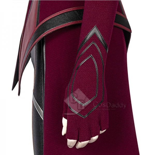 2021 WandaVision New Scarlet Witch Cosplay Suit Wanda Maximoff Cosplay Costume