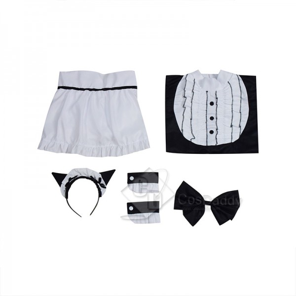 Women Maid Outfit French Apron Lolita Dress Maid Dress Cosplay Costume