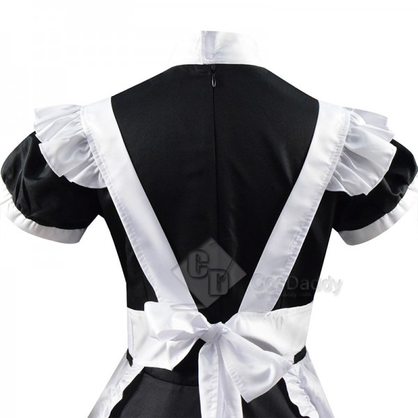 Women Maid Outfit French Apron Lolita Dress Maid Dress Cosplay Costume