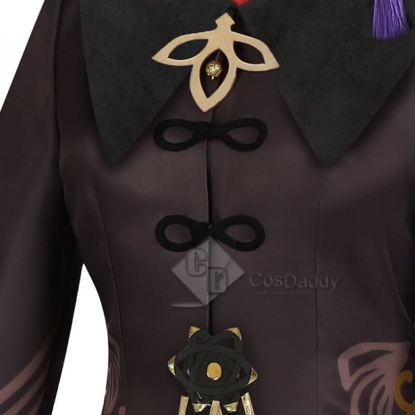 Best Genshin Impact Hu Tao Halloween Carnival Outfit Cosplay Costume