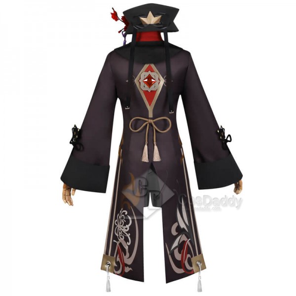 Best Genshin Impact Hu Tao Halloween Carnival Outfit Cosplay Costume