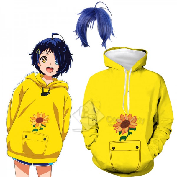 CosDaddy Wonder Egg Priority Ohto Ai Hoodie Pullover Cosplay Costume