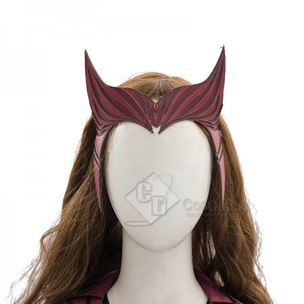 CosDaddy WandaVision Scarlet Witch Cosplay Suit Wanda Halloween Costume