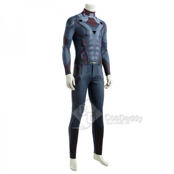 2021 WandaVision Costume Vision Jumpsuit Superhero Cosplay Costume 