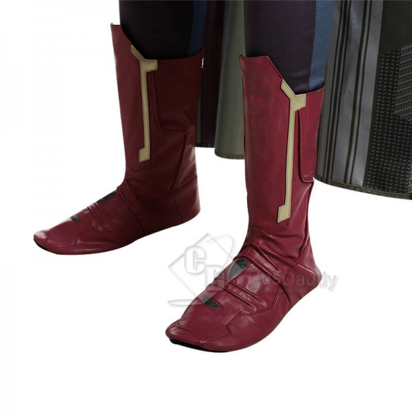 2021 WandaVision Costume Vision Jumpsuit Superhero Cosplay Costume 