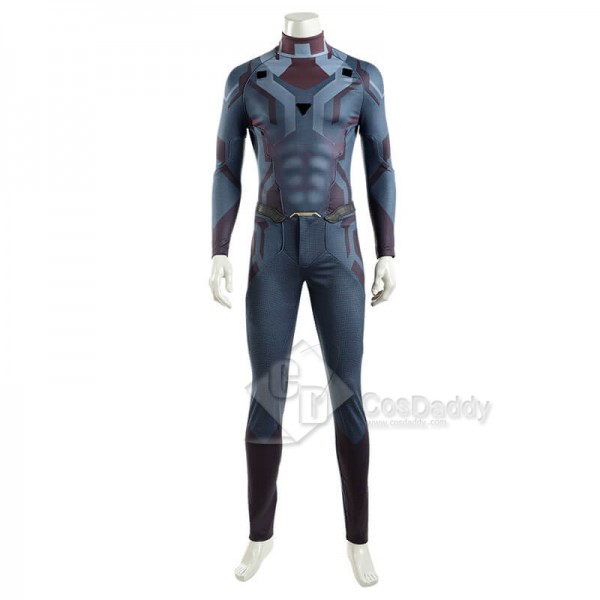 2021 WandaVision Costume Vision Jumpsuit Superhero Cosplay Costume 