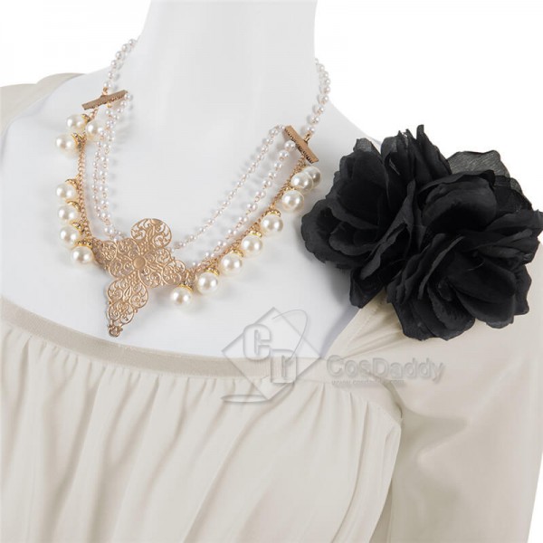 Resident Evil Village Vampire Lady Alcina Dimitrescu Dress Cosplay Costume