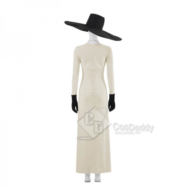 Resident Evil Village Vampire Lady Alcina Dimitrescu Dress Cosplay Costume