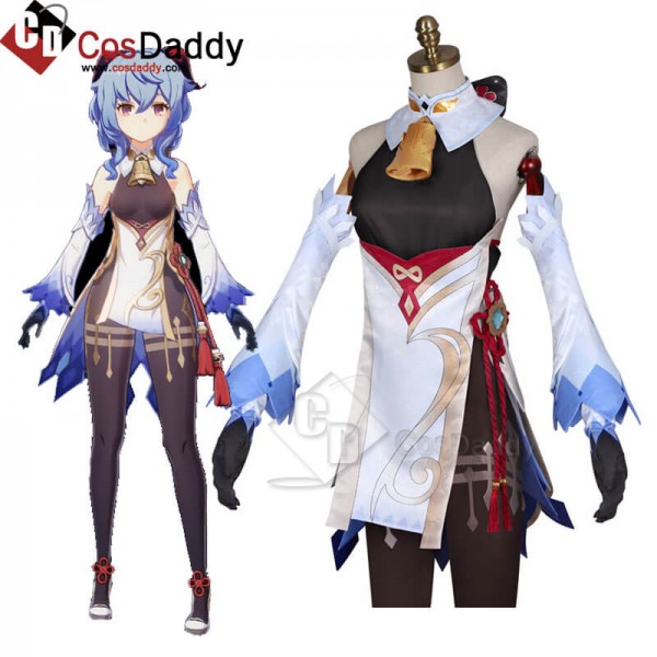 Genshin Impact Ganyu Cosplay Costumes Game Halloween Costumes